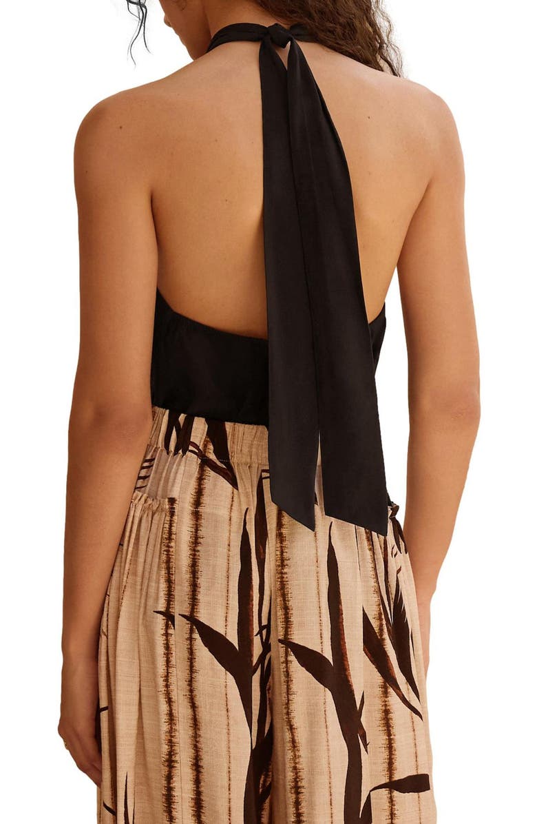 NEXT Hardware Halter Top, Alternate, color, Black