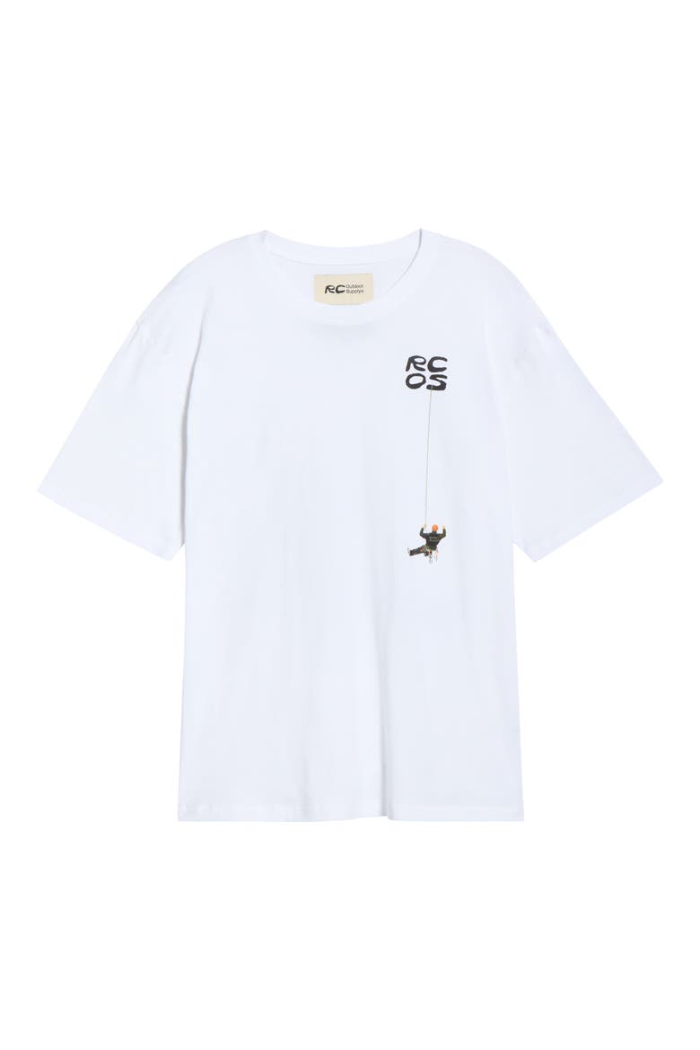 Climber Jr Graphic Cotton T-Shirt, Alternate, color, WHITE