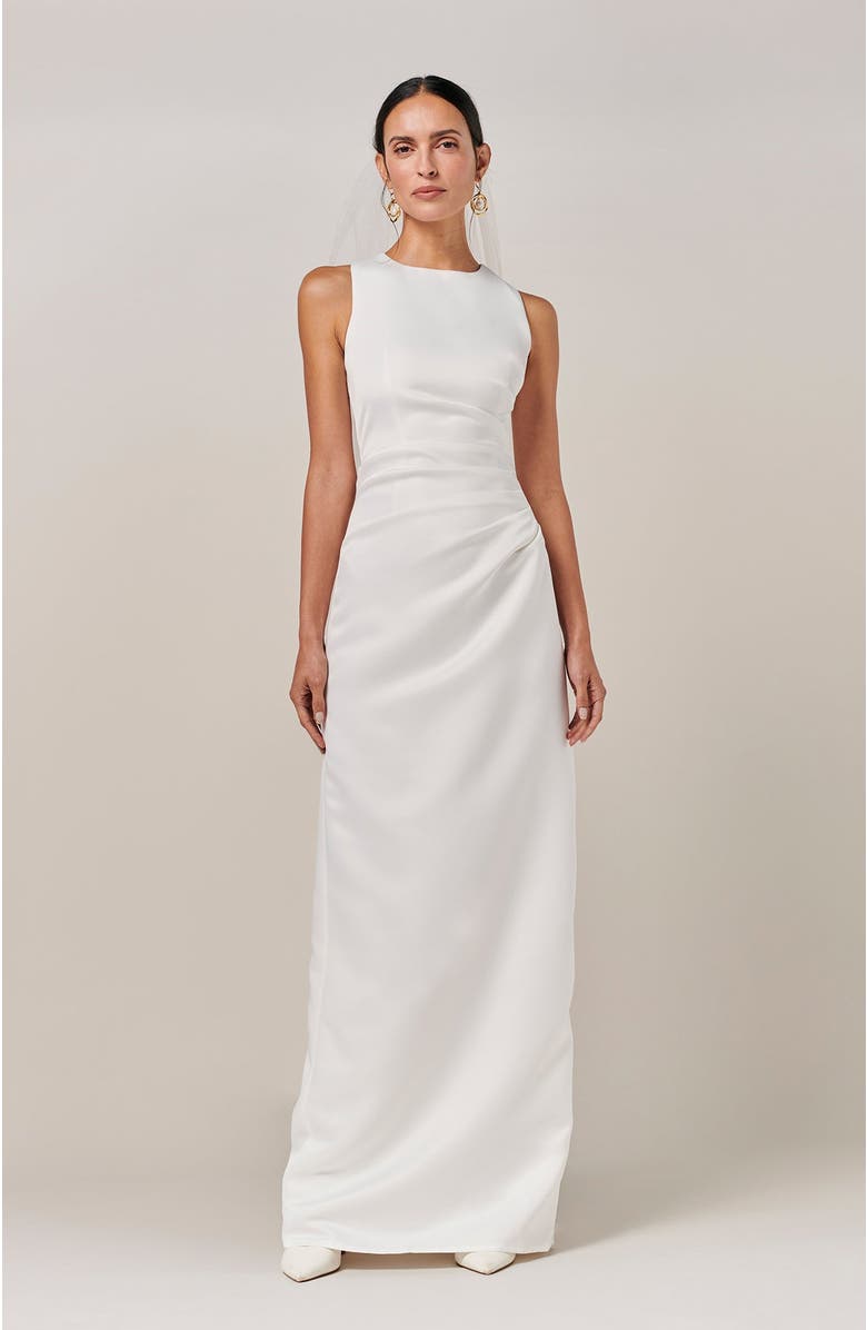 BWLDR Estrella Gown, Main, color, White