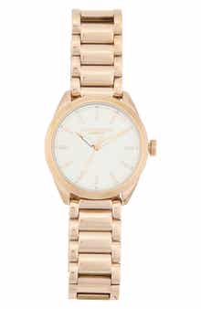 Sports Luxe Geo Bracelet Watch, 34mm