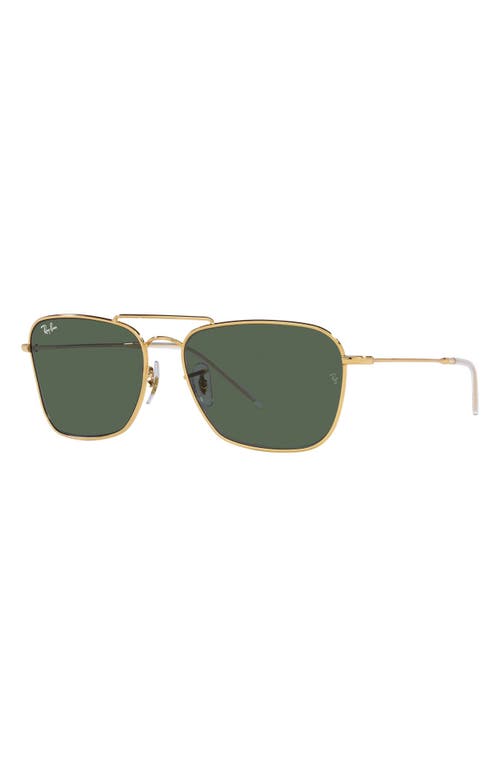 Ray Ban Ray-ban Caravan Reverse 58mm Square Sunglasses In Arista
