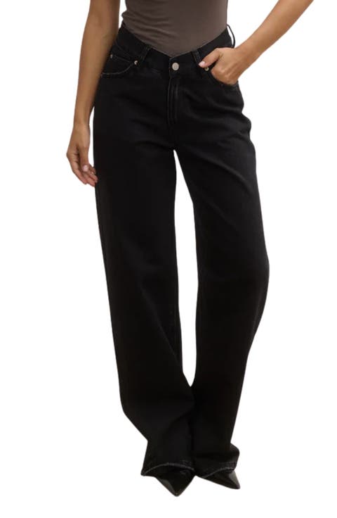 Vera High Waist Straight Leg Jeans