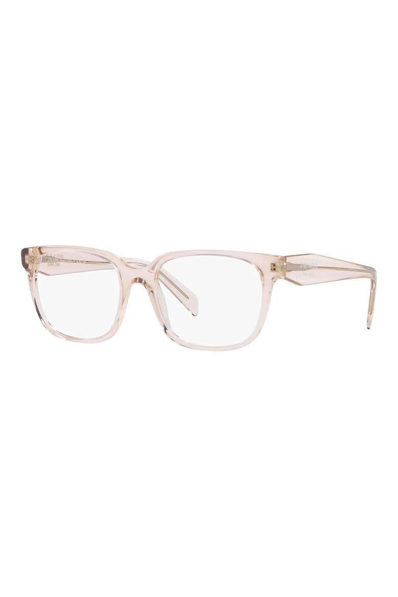 52mm Rectangular Optical Glasses, Alternate, color, PINK