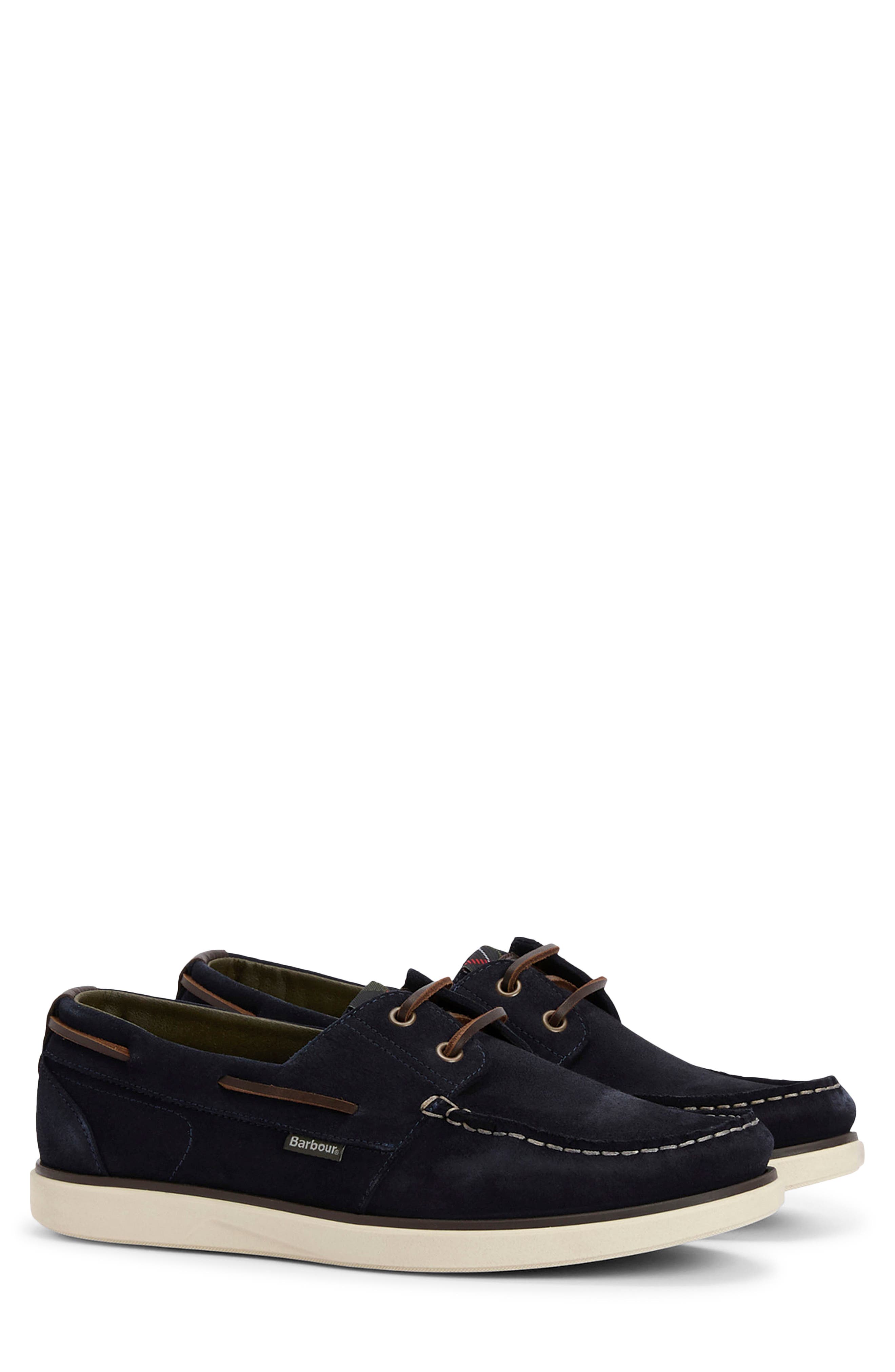 Rothley Boat Shoe, Alternate, color, NAVY SUEDE