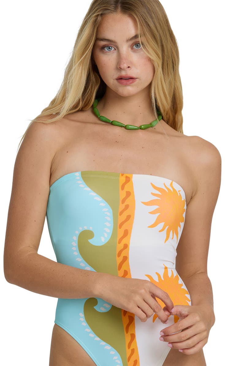 Billabong Sunblind Tully One-Piece Swimsuit, Alternate, color, Salt Crystal