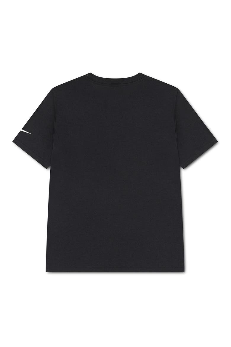 Kids' Logo Graphic T-Shirt, Alternate, color, BLACK