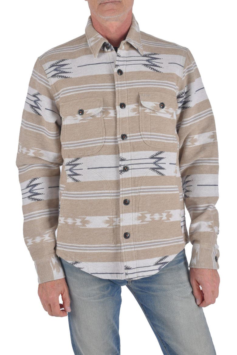 The Anvil Shirt Jacket, Main, color, BEIGE