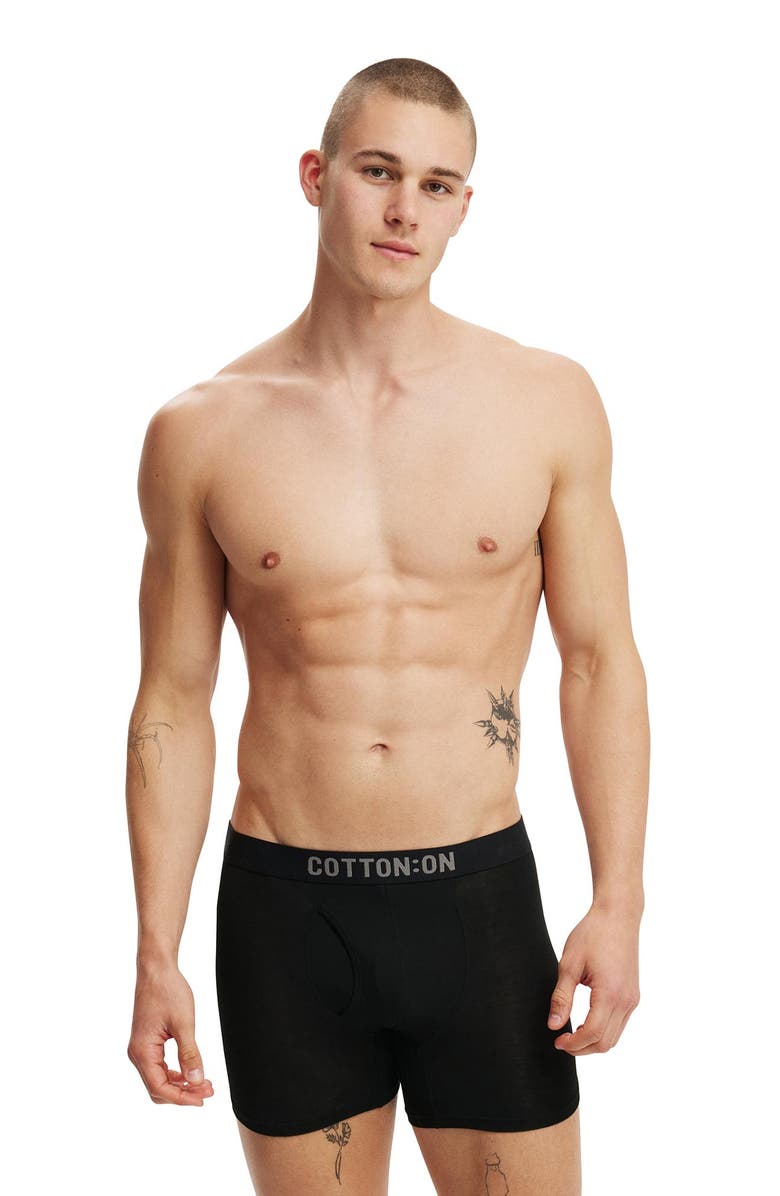 Cotton On Men's Mens Trunk, Main, color, Black