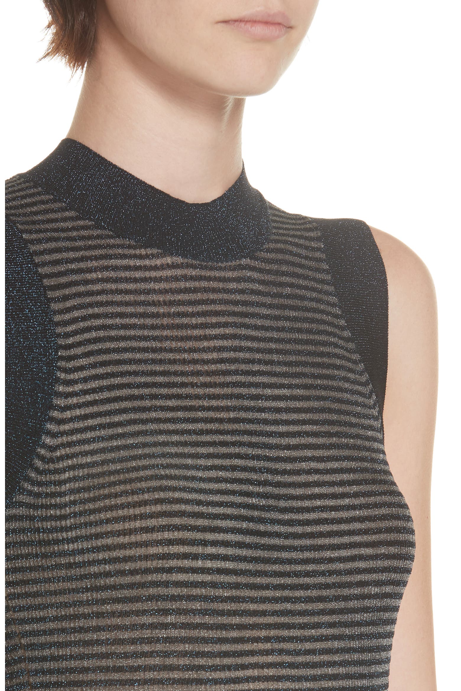 Raina Metallic Stripe Tank Top (Women) | Nordstromrack