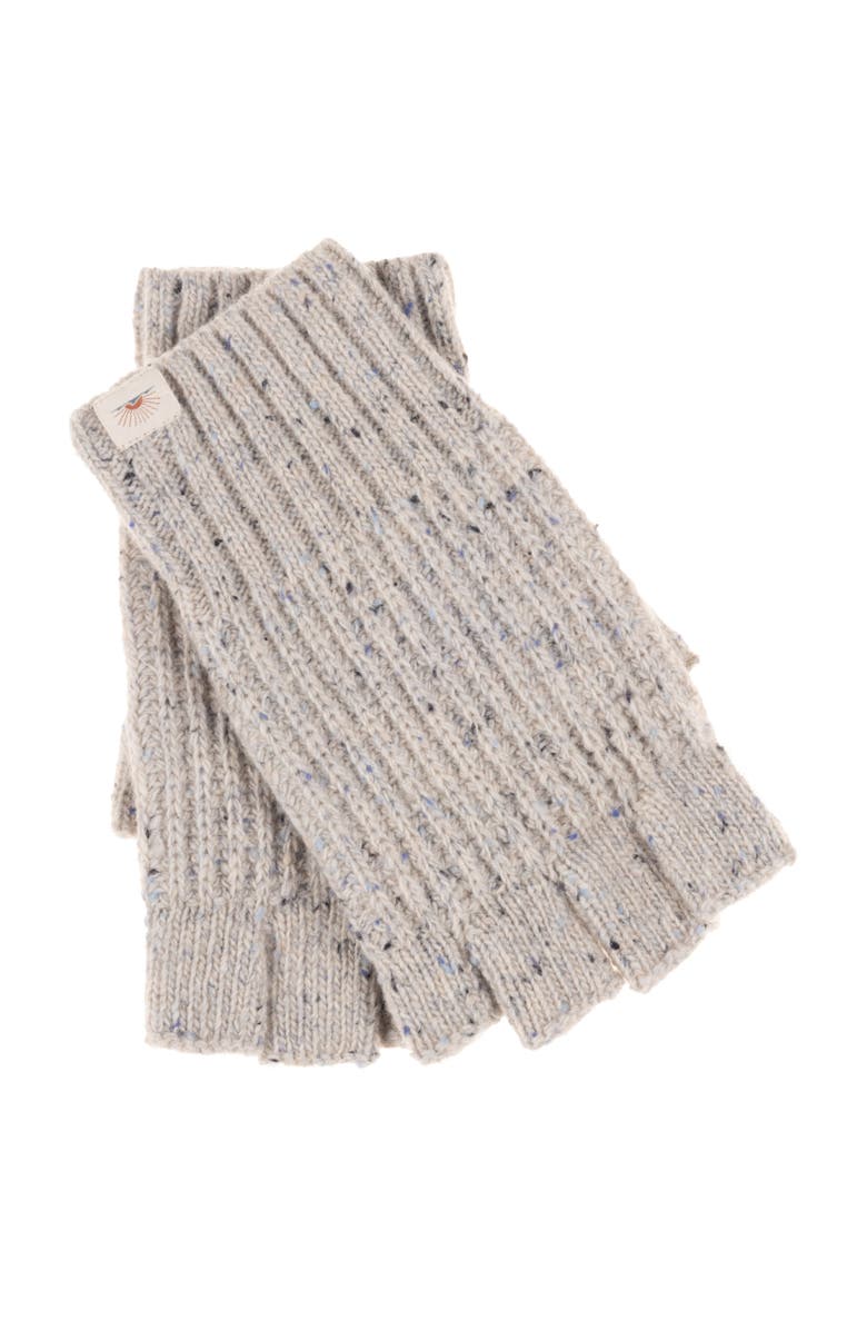 Faherty Cabin Nep Glove, Main, color, Oatmeal