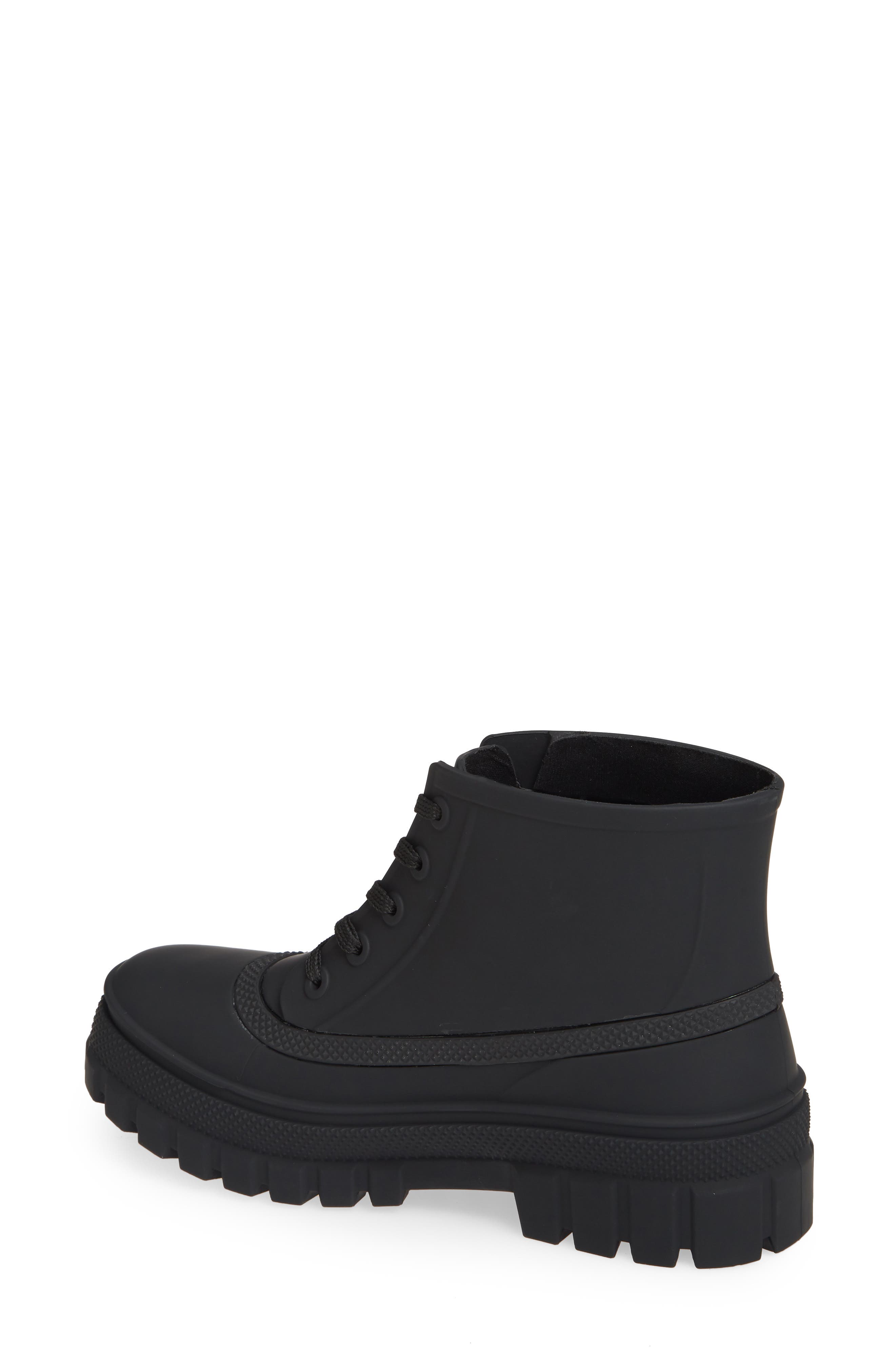 Jeffrey Campbell Lace-Up Rain Boot, Alternate, color, 
