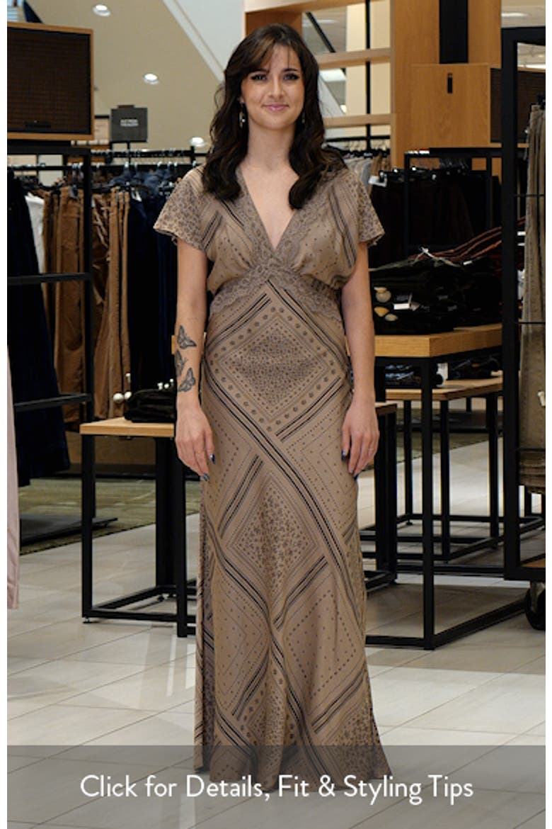Brynley Print Maxi Dress video
