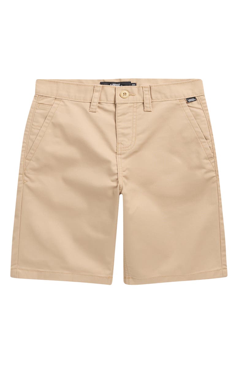 Vans Kids' Authentic Loose Chino Shorts, Main, color, Incense
