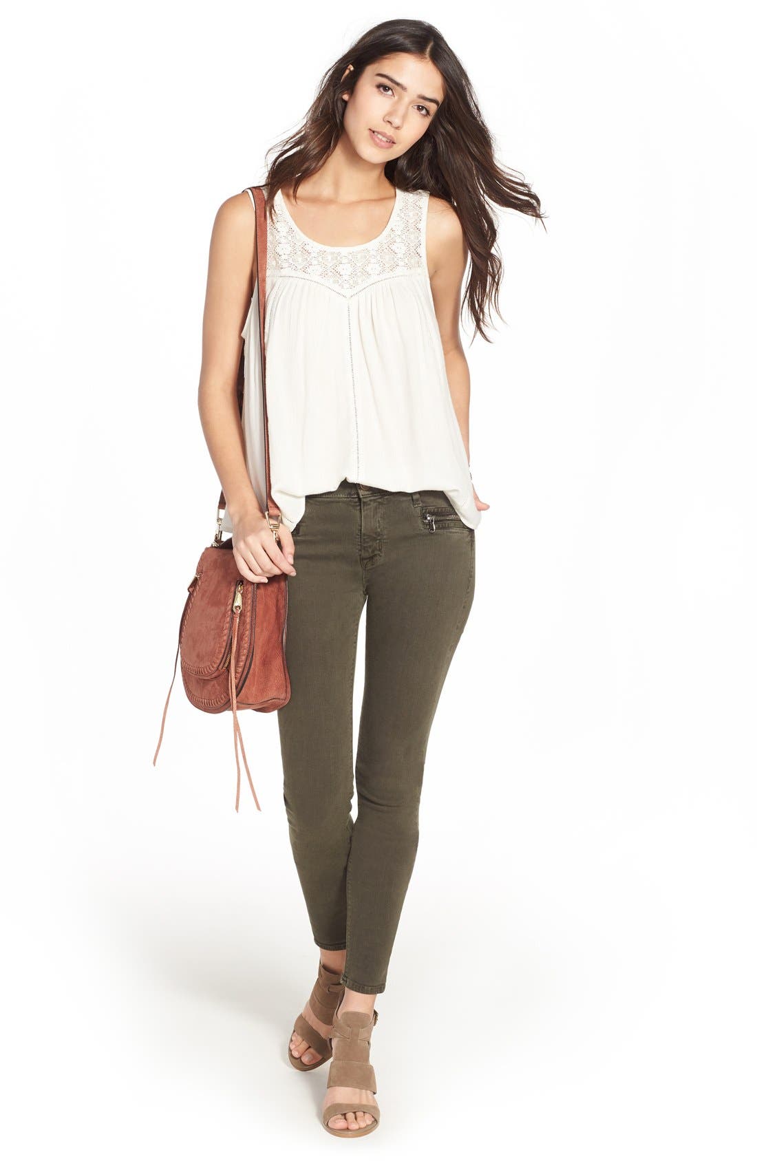 Vanity Saddle Bag, Alternate, color, WHISKEY