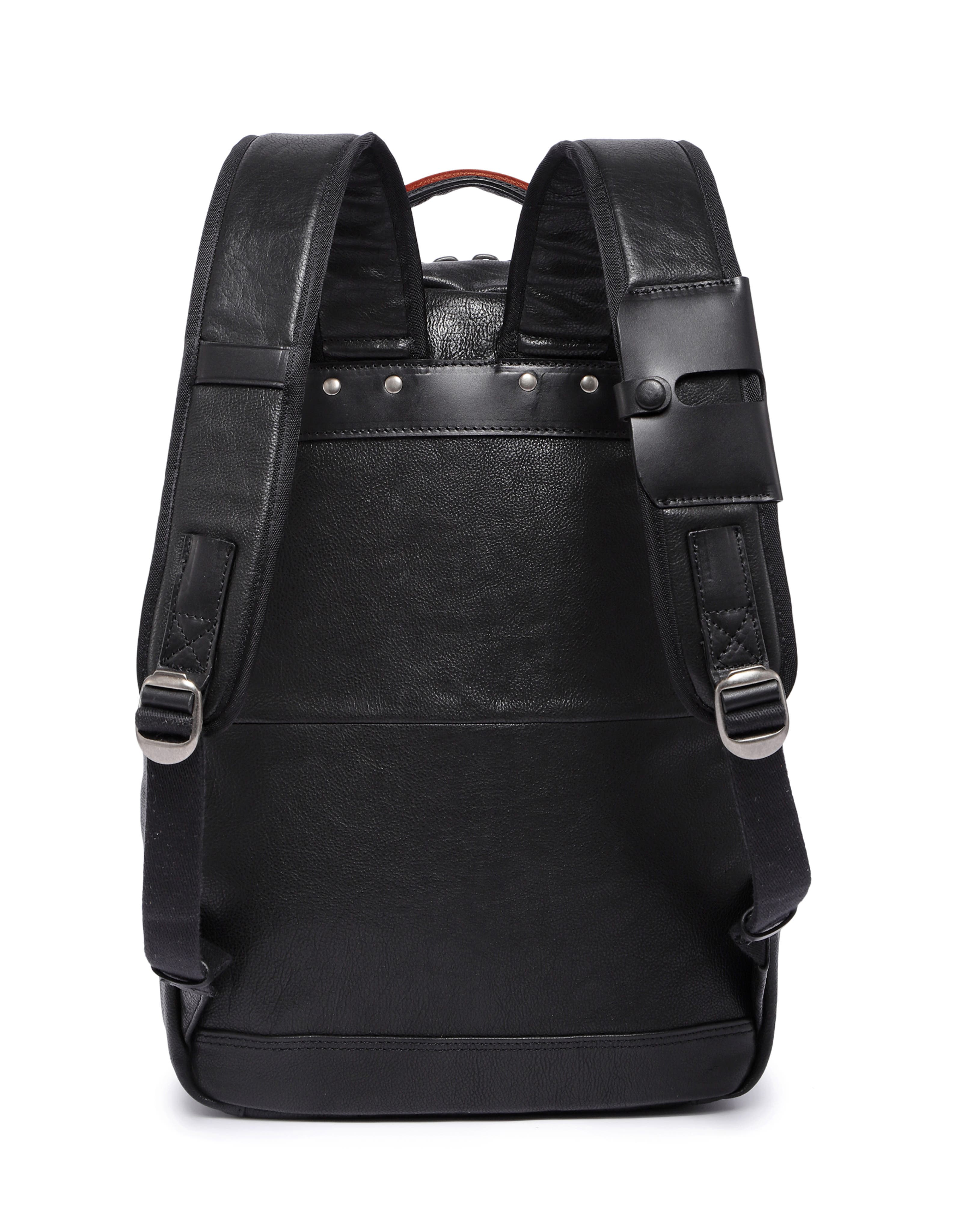 Moonlight Genuine Leather Organized Commuter Backpack, Alternate, color, Cognac