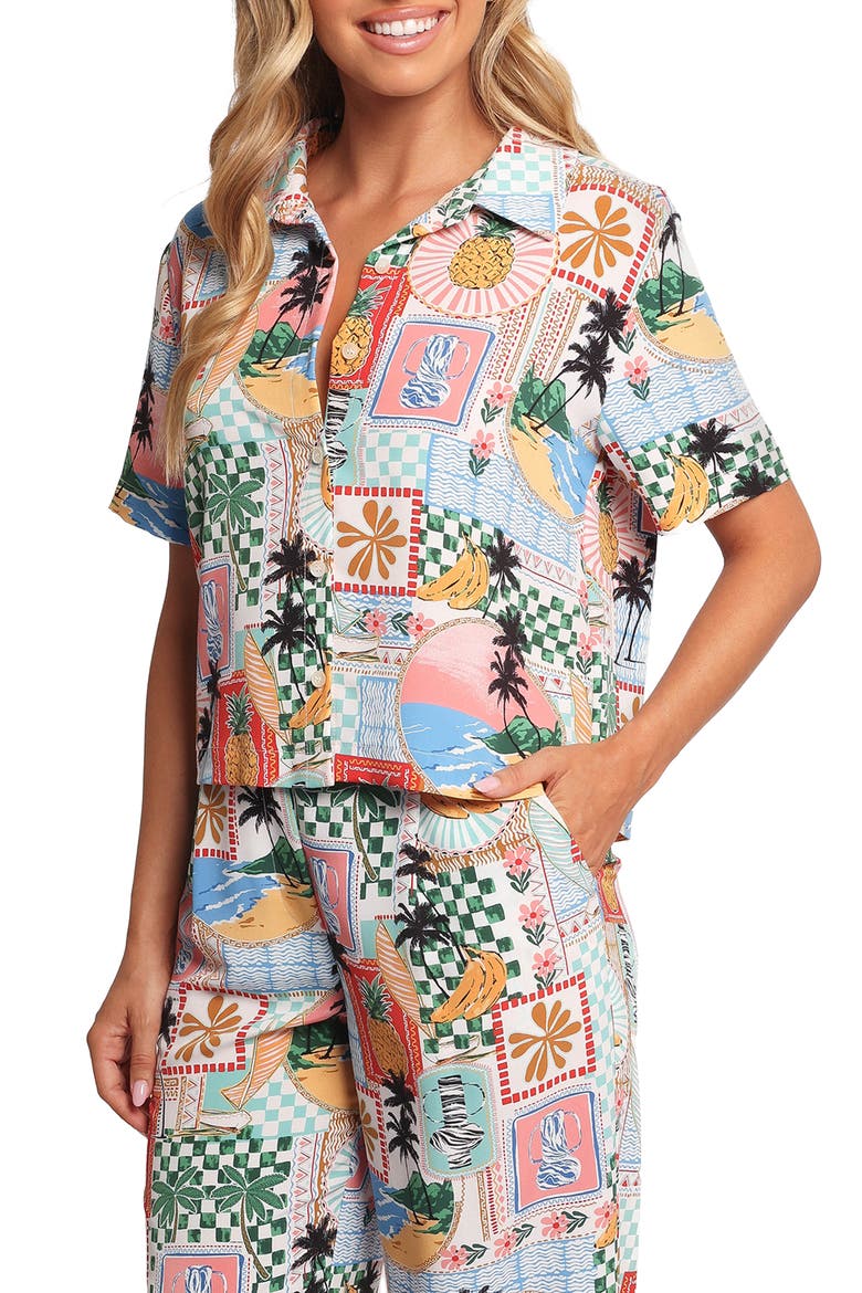 Valeria Shirt, Alternate, color, OFF WHITE MULTI