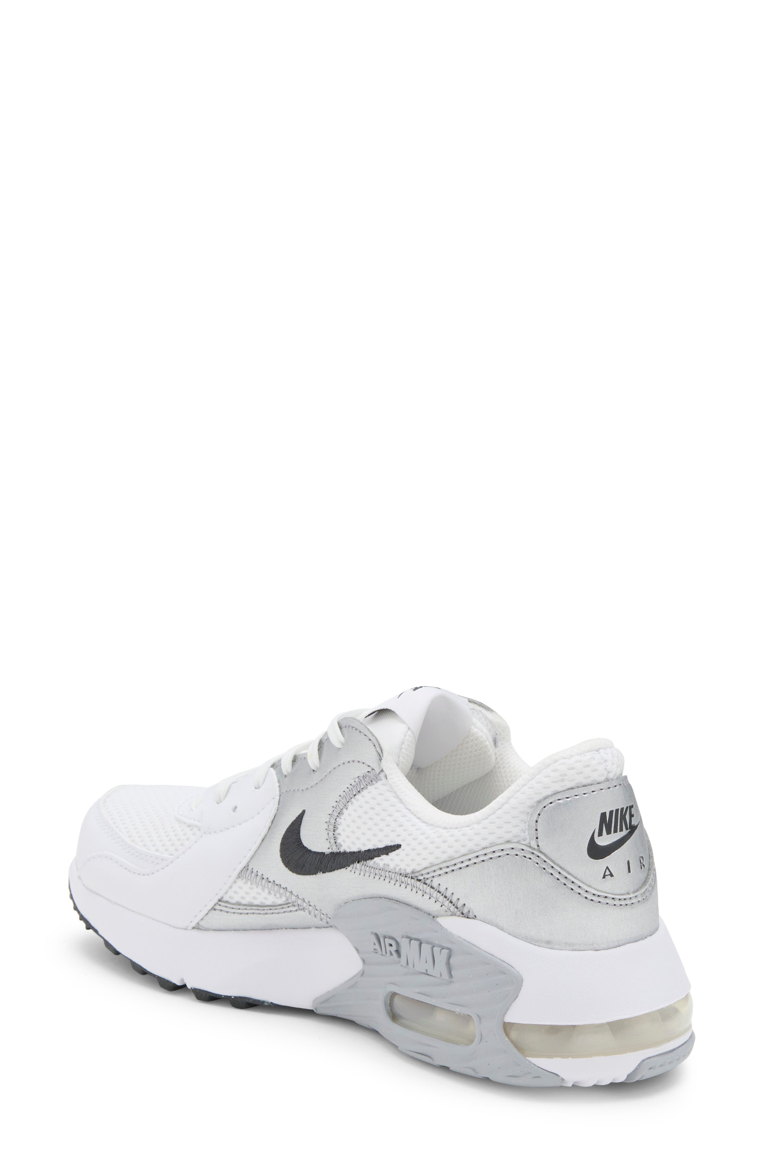 Air Max Excee Premium Sneaker, Alternate, color, BLACK/ GREY/ SILVER