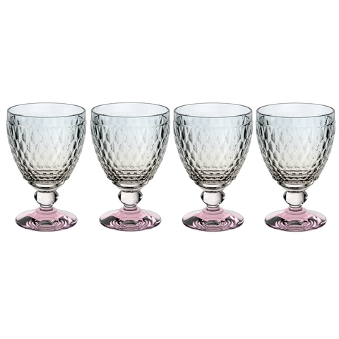 Boston Pearl Water Goblet Set of 4