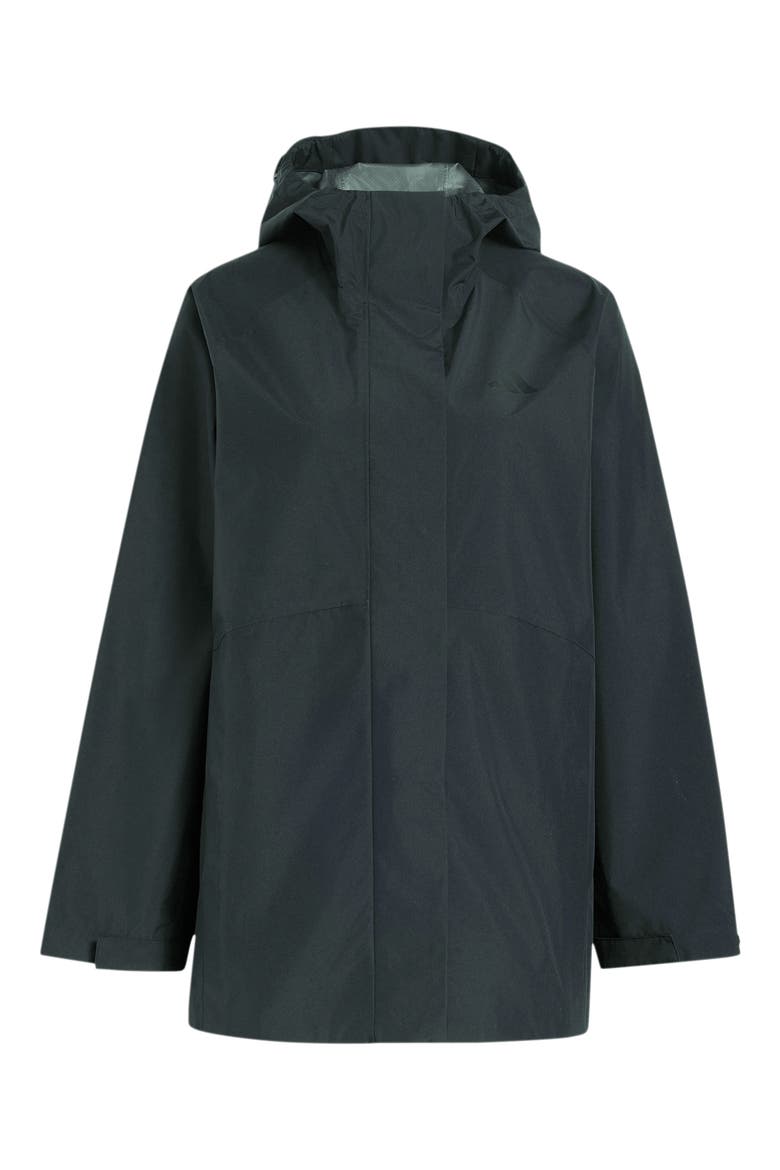 Essentials Rain Parka, Alternate, color, BLACK