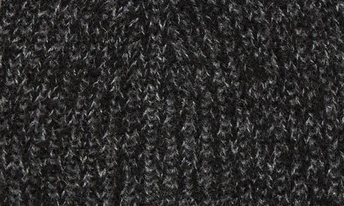 Bruno Magli Cashmere Rib Knit Cuffed Beanie In Black