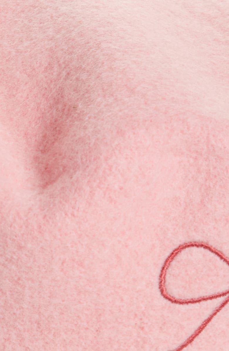 Lost Pattern Bon Chic Wool Blend Beret, Alternate, color, Pink