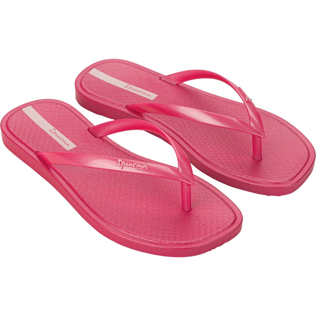 Ipanema Solar Colors Flip Flop In Pink