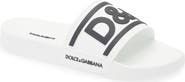 Dolce&Gabbana Logo Embossed Sport Slide