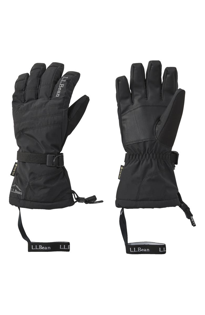 L.L.Bean Gore-Tex<sup>®</sup> PrimaLoft<sup>®</sup> Ski Gloves, Main, color,