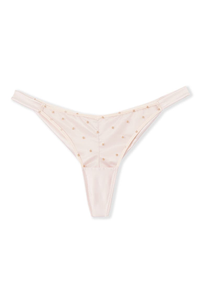Divine Brazilian Cut Thong, Alternate, color, ROSE POUDRE