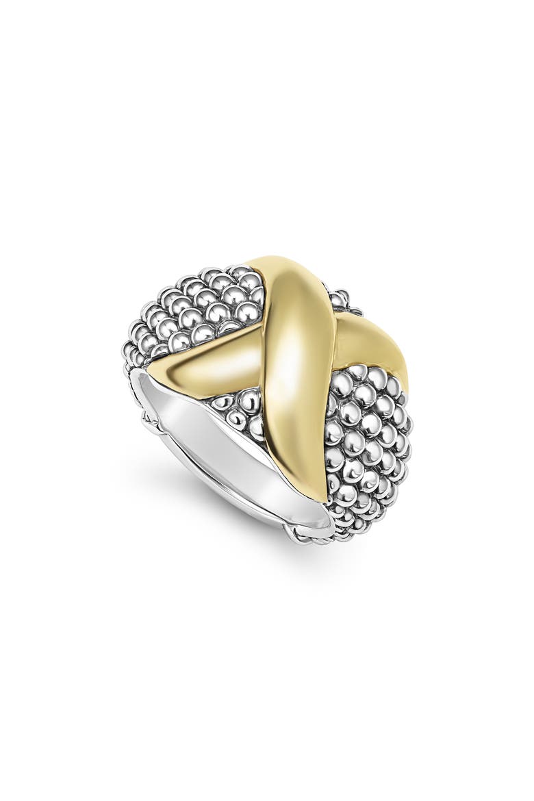 Embrace Dome Ring, Main, color, METALLIC