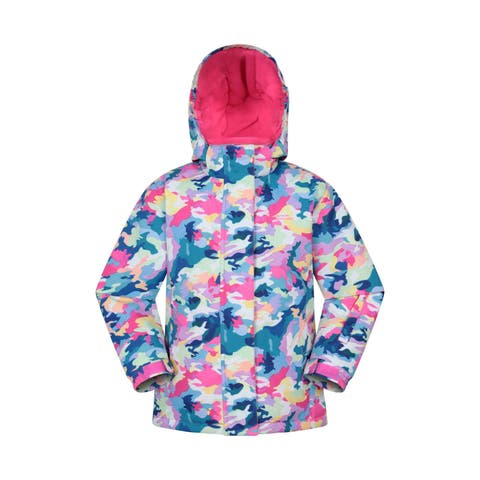 Childrens/Kids Snowdrop Watercolour Ski Jacket