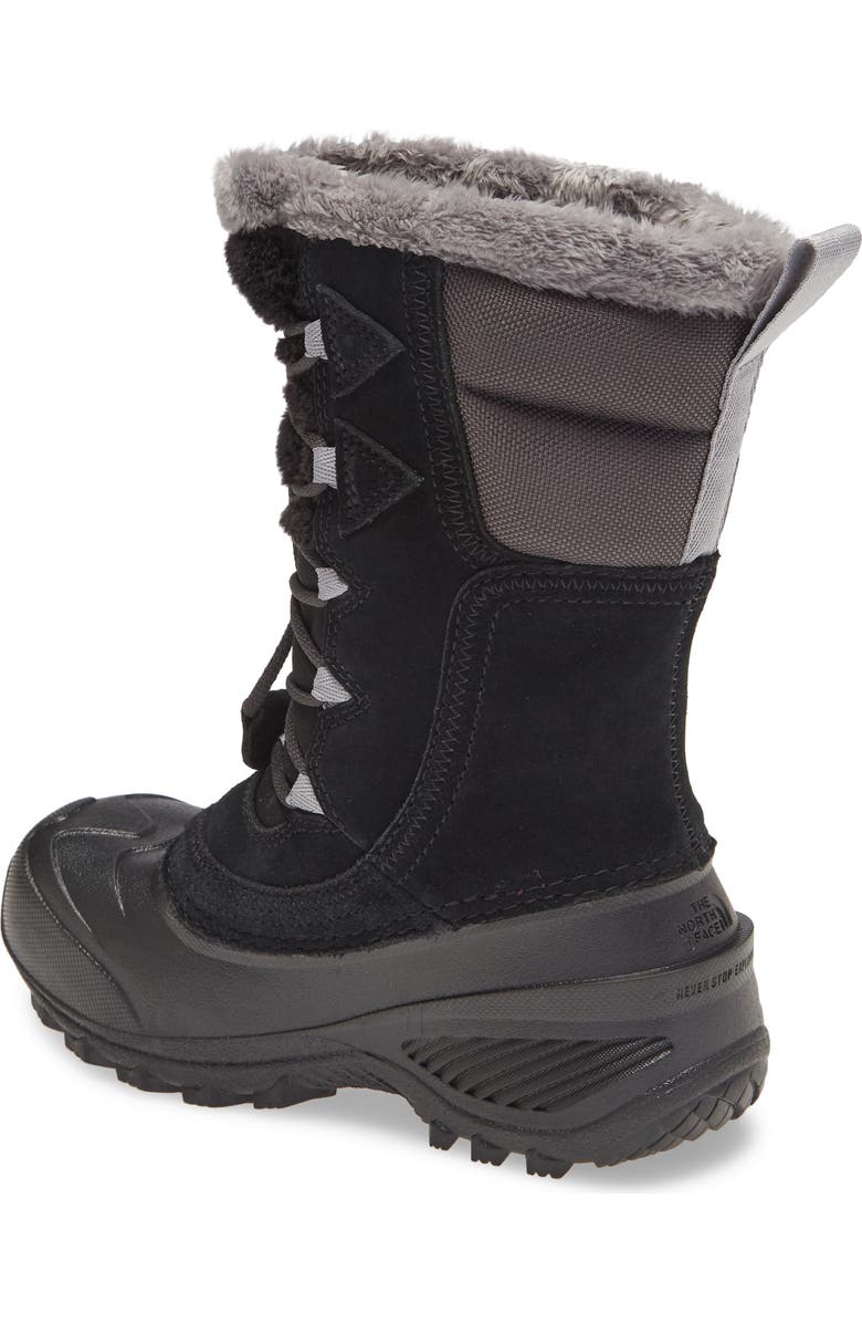 The North Face Shellista IV Waterproof Insulated Boot, Alternate, color,
