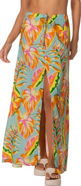 Maaji Fiesta Bloom Cover-Up Maxi Skirt