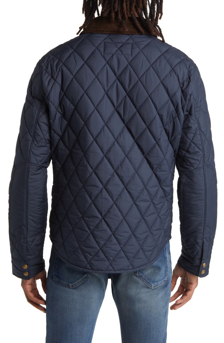 Polo Ralph Lauren Corduroy Collar Quilted Jacket, Alternate, color, 