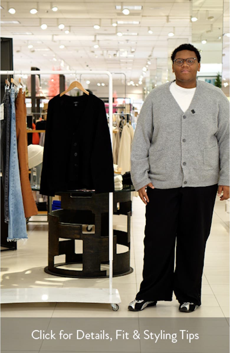 Raglan Sleeve V-Neck Cardigan, sales video thumbnail