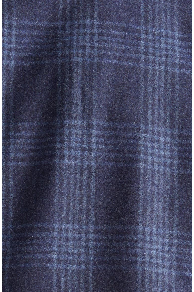 Plaid Wool Blend Sport Coat, Alternate, color, BLUE