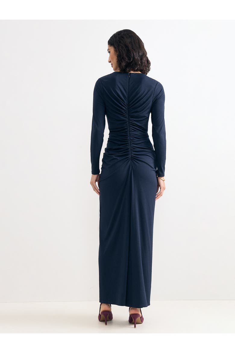 Katharine Maxi Dress, Alternate, color, Navy