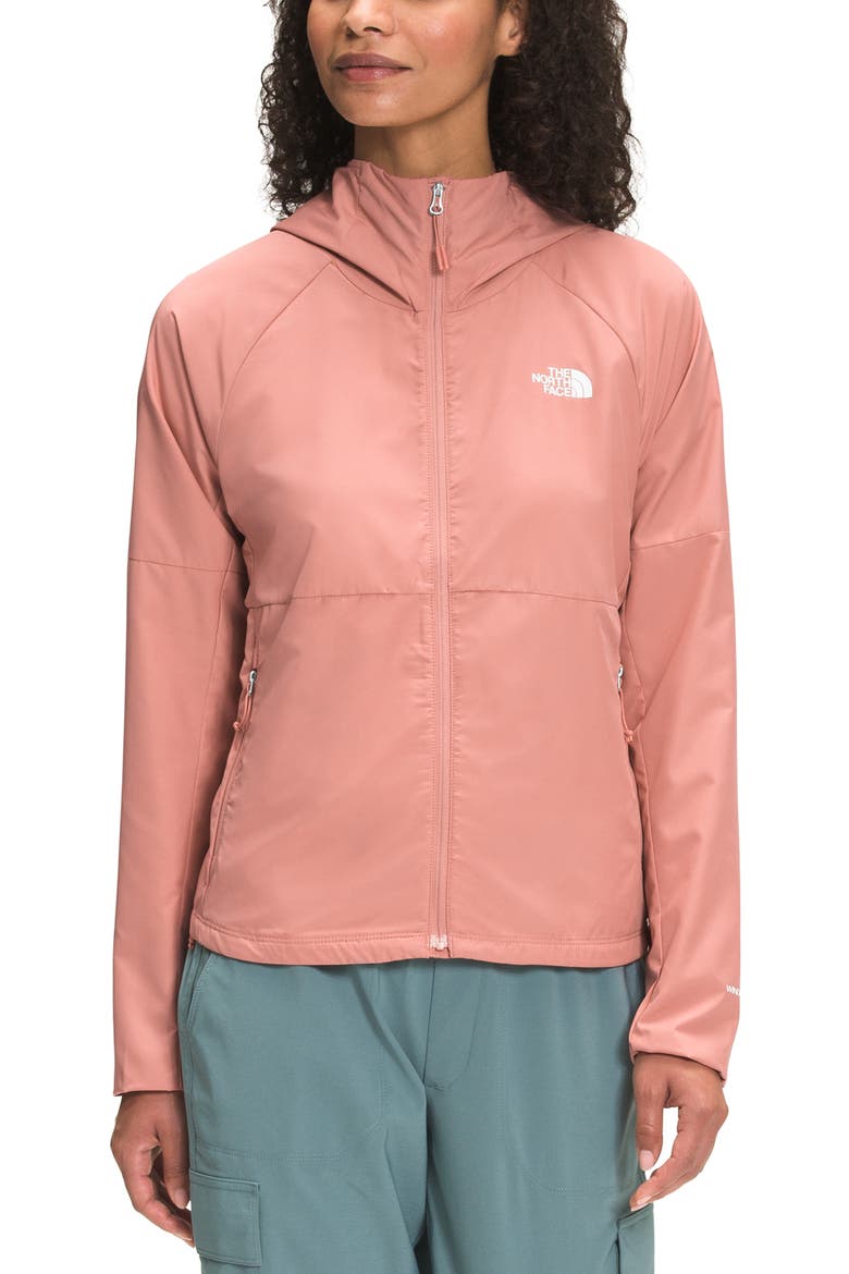 Flyweight Hooded Jacket, Main, color, ROSE DAWN