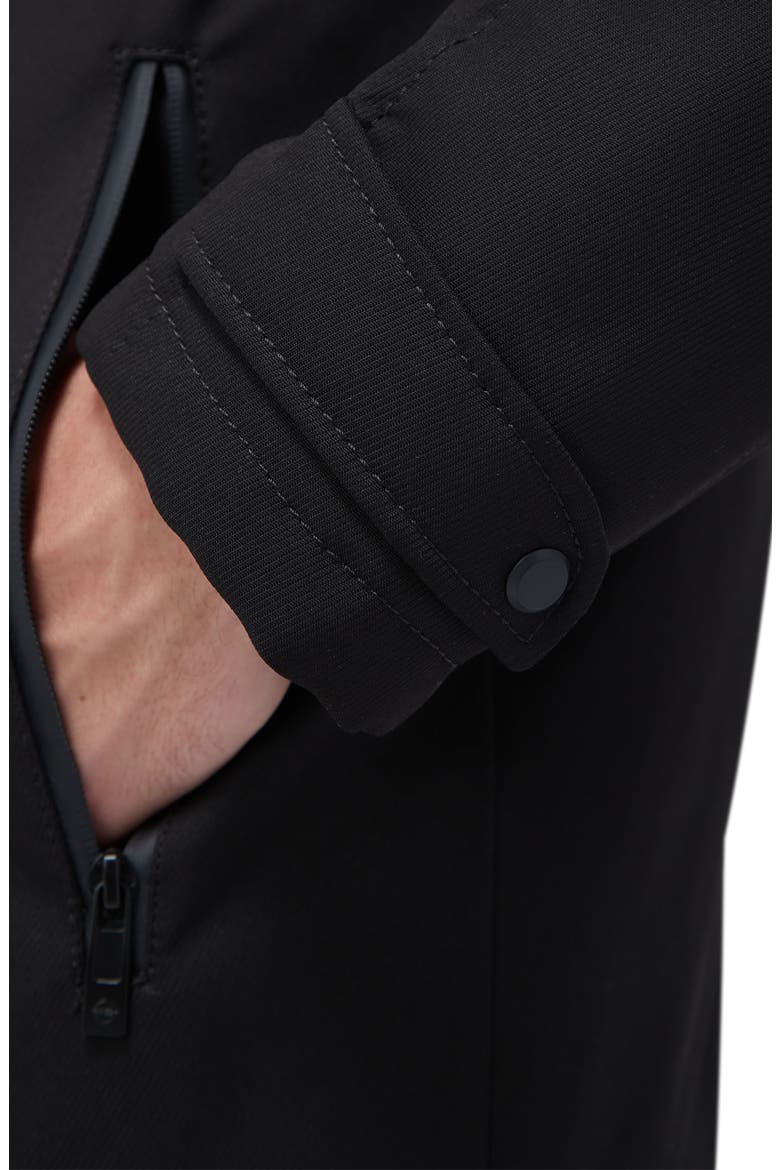 Water Repellent Twill Jacket with Bib, Alternate, color, CAVIAR