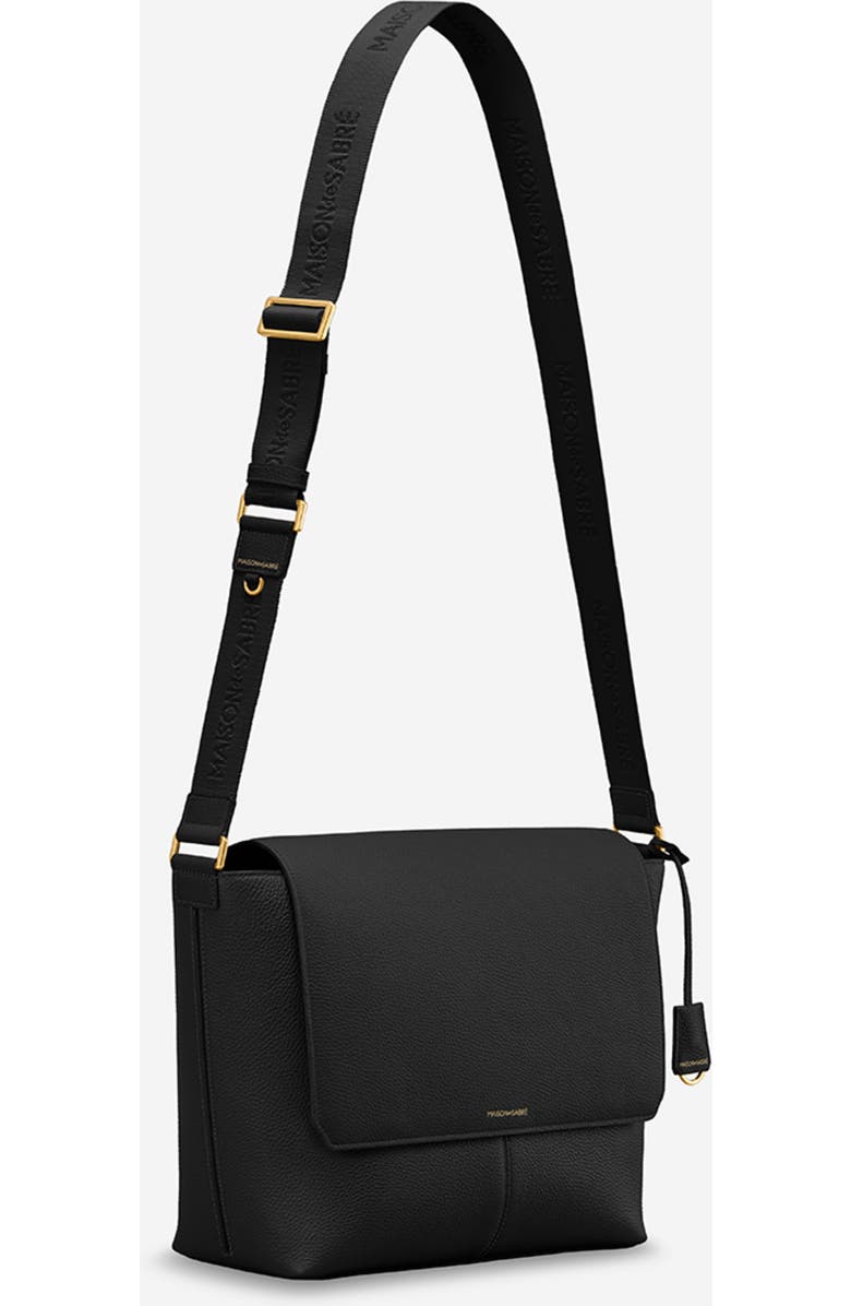 MAISON de SABRÉ Leather Flaire Messenger Bag, Alternate, color,