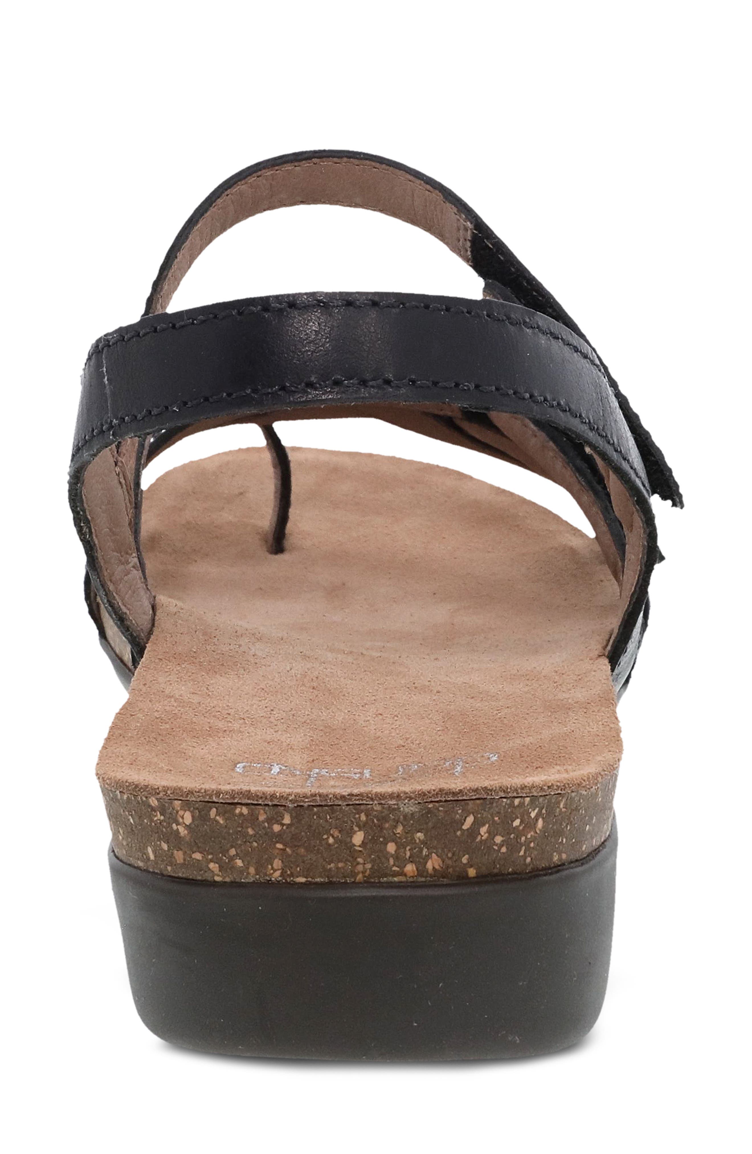 Dansko Roslyn Sandal, Alternate, color, Black