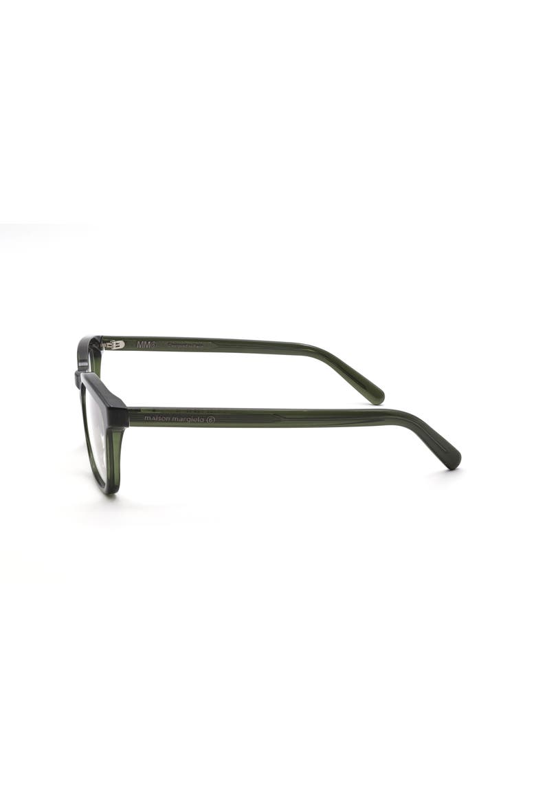 52mm Square Optical Glasses, Alternate, color, GREEN