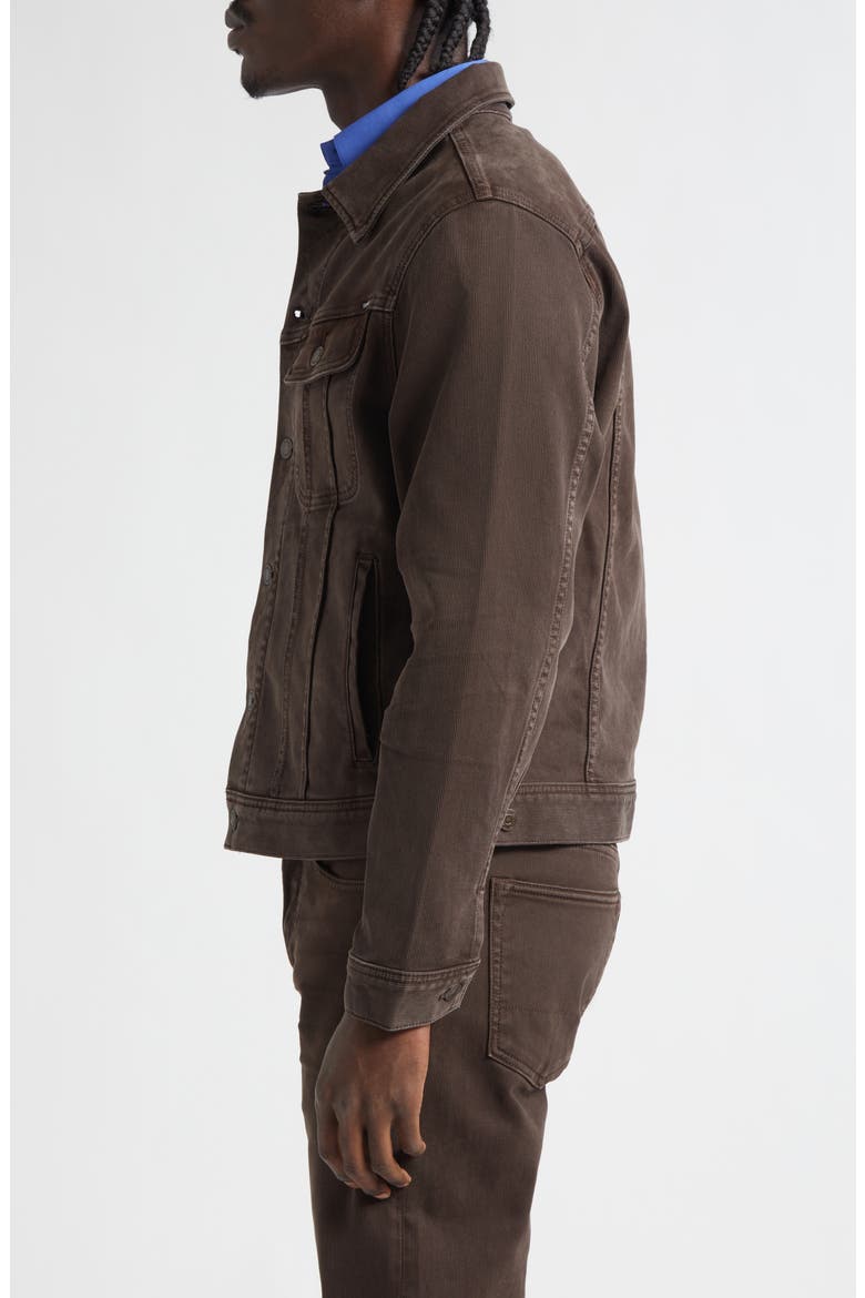 Icon Western Corduroy Jacket, Alternate, color, DARK CHOCOLATE