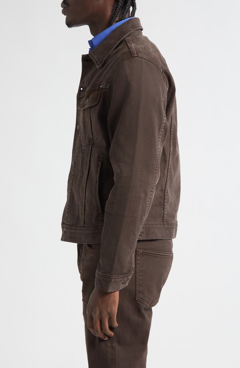 TOM FORD Icon Western Corduroy Jacket, Alternate, color, Dark Chocolate