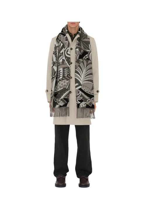 BURBERRY BURBERRY CAROUSEL EKD CASHMERE SCARF