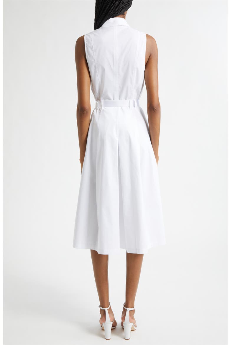 Kylo Belted Shirtdress, Alternate, color, WHITE
