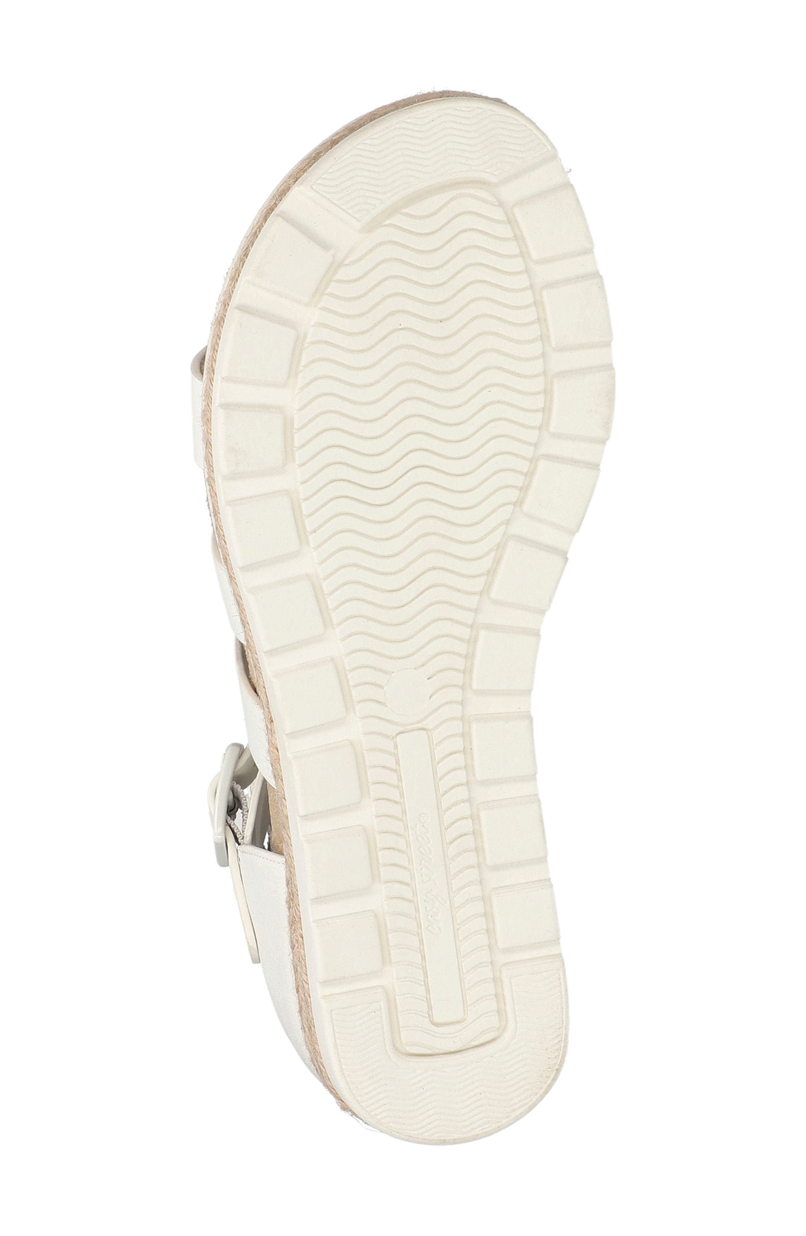 EASY STREET Simone Fisherman Sandal, Alternate, color, White