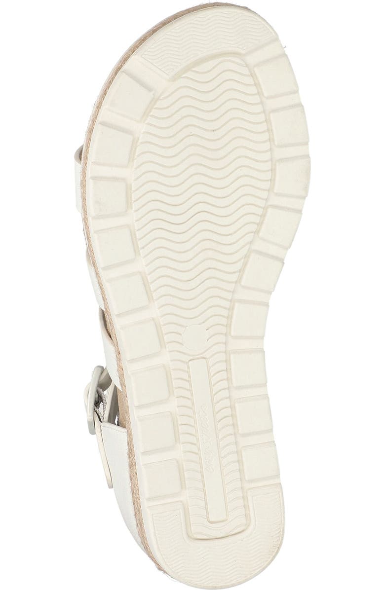 EASY STREET Simone Fisherman Sandal, Alternate, color, White