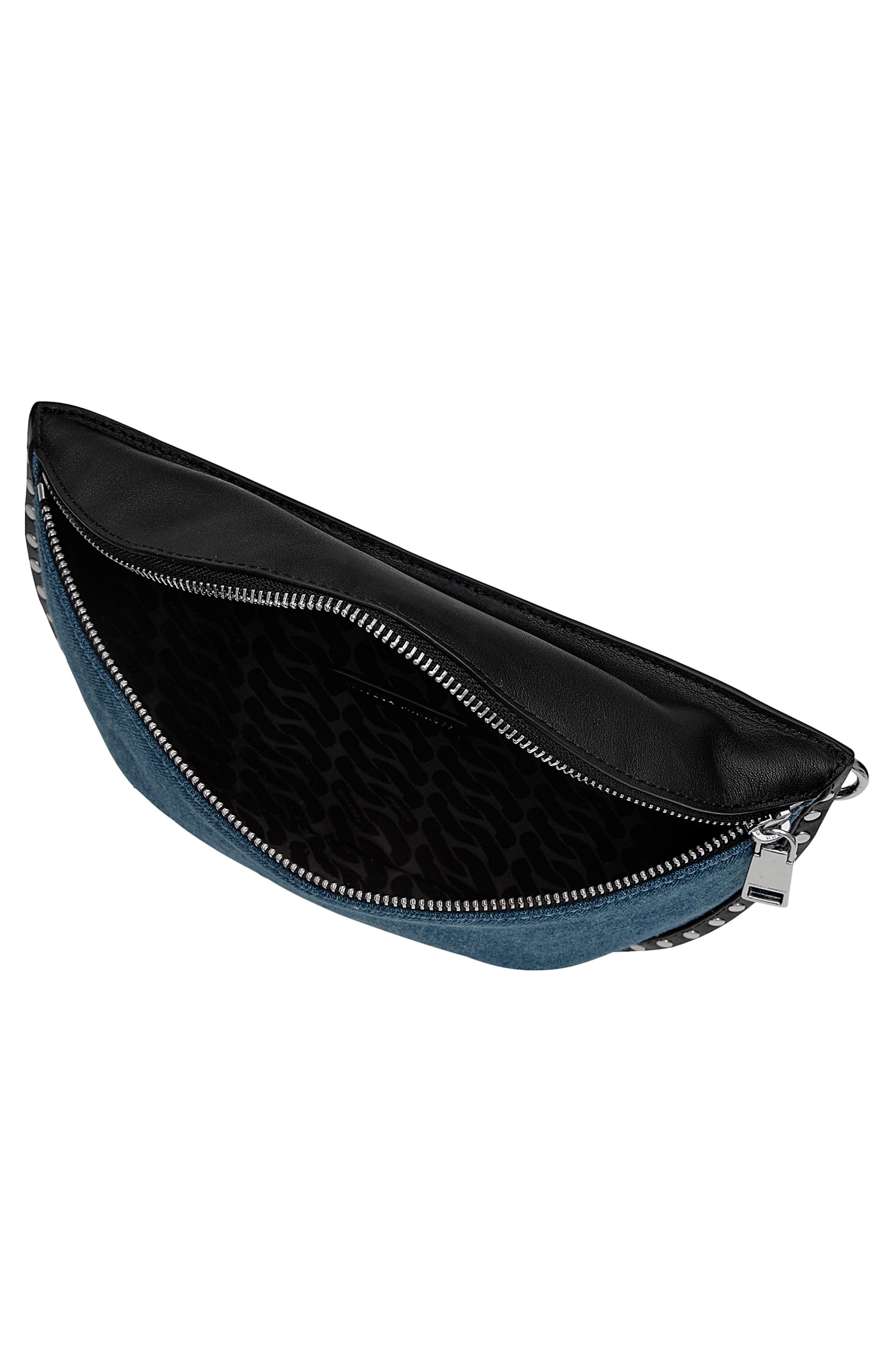 Rebecca Minkoff Darren Surplus Denim Swing Bag, Alternate, color, Denim