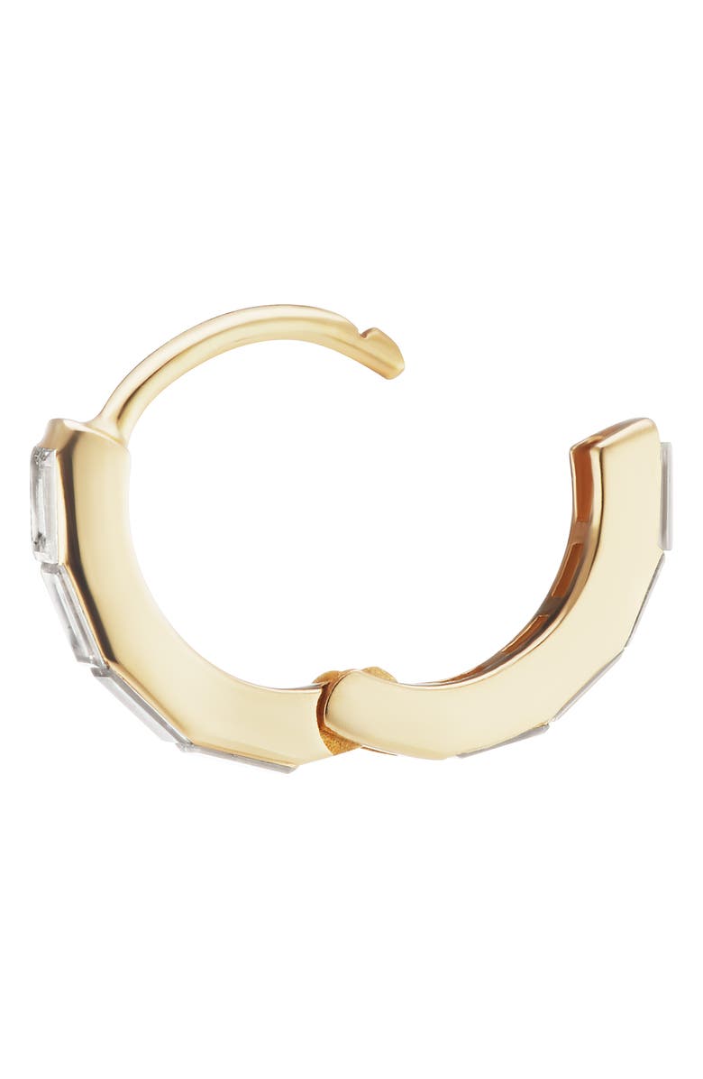 Maria Tash Invisible Baguette Diamond Eternity Clicker, Alternate, color, 